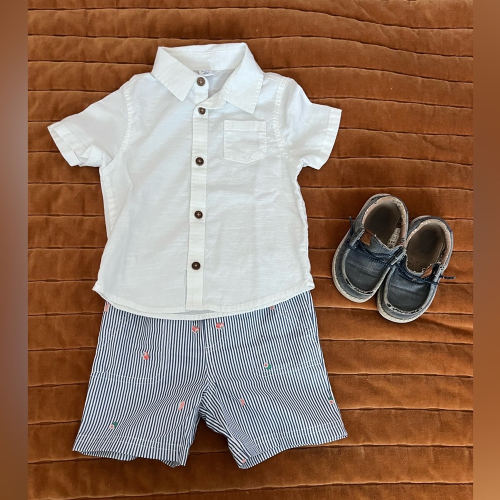Toddler Boy Bundle | Rolling Stones Graphic sweatshirt and Outfit Set
